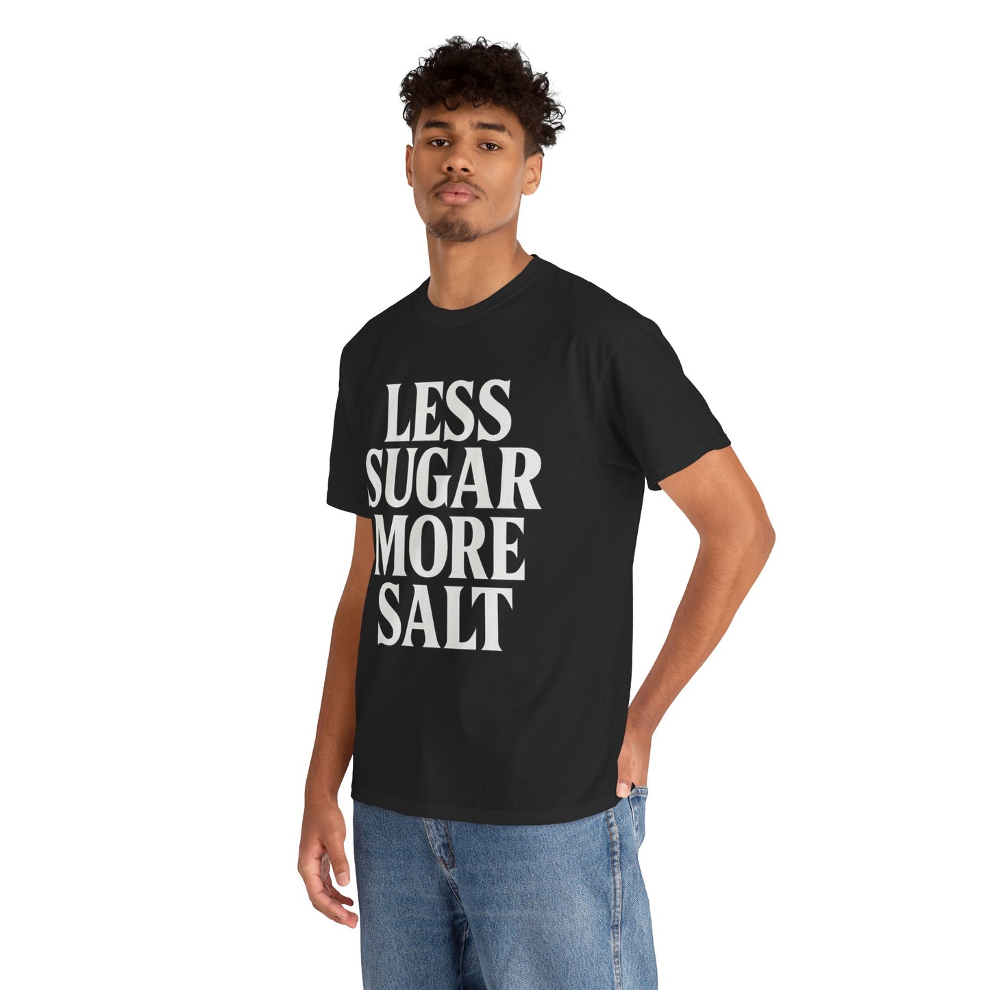 Less sugar more salt