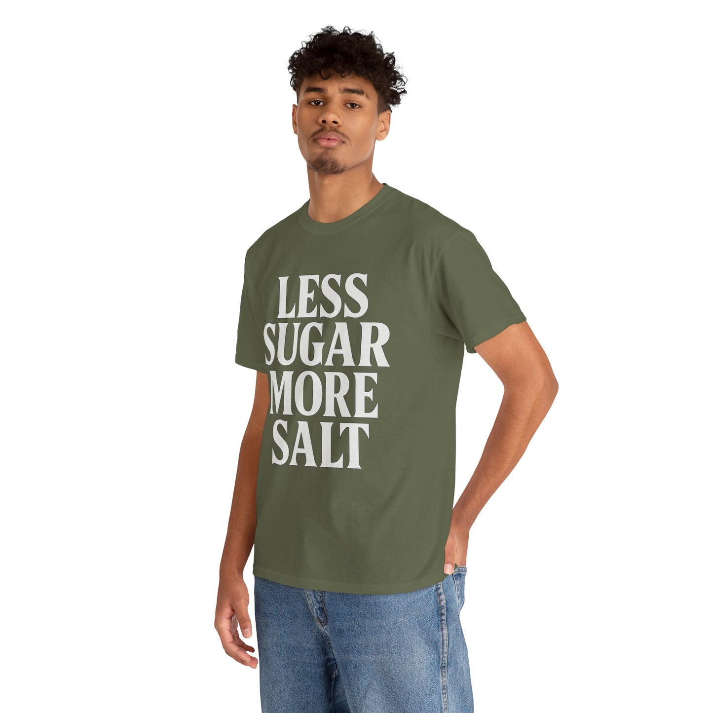 Less sugar more salt