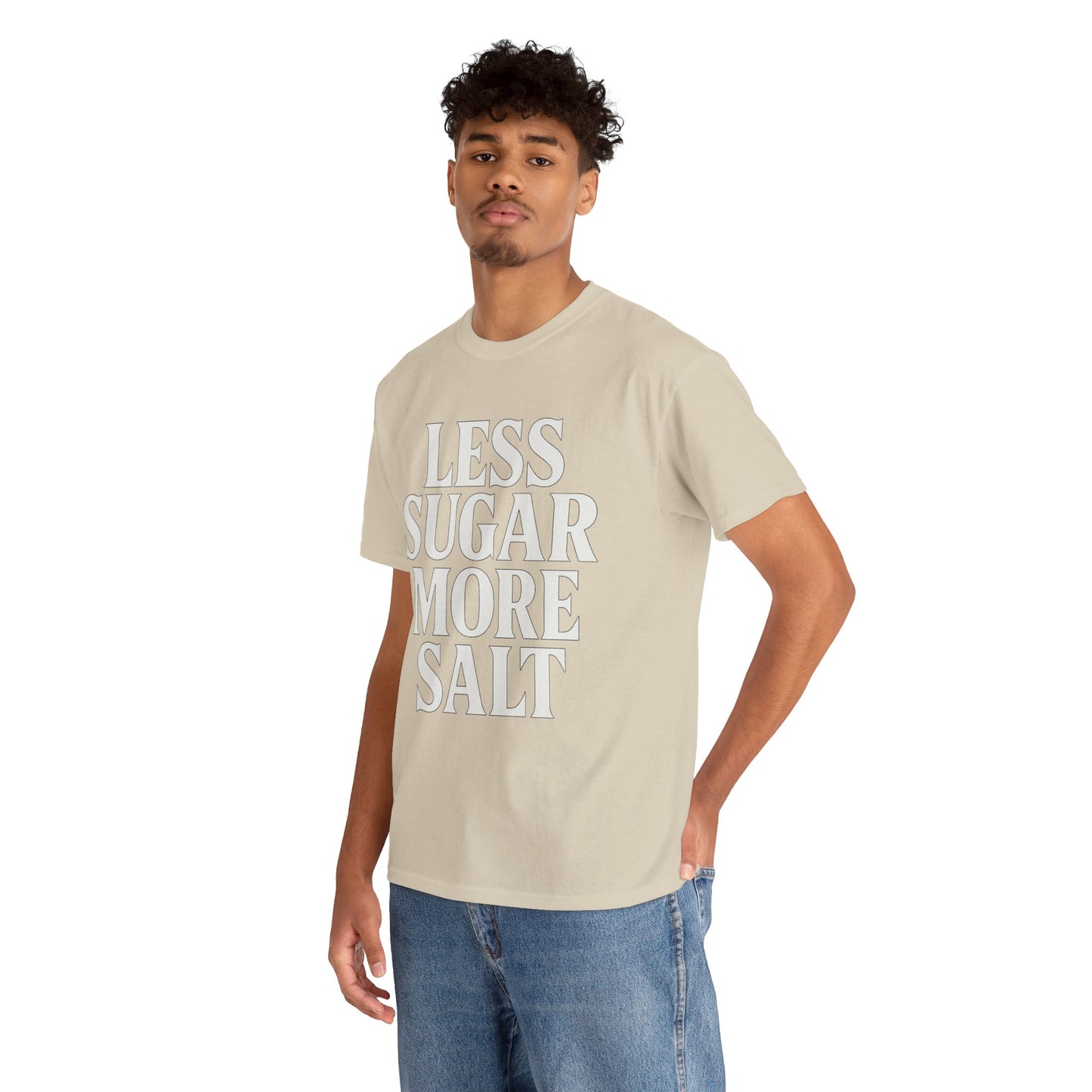 Less sugar more salt