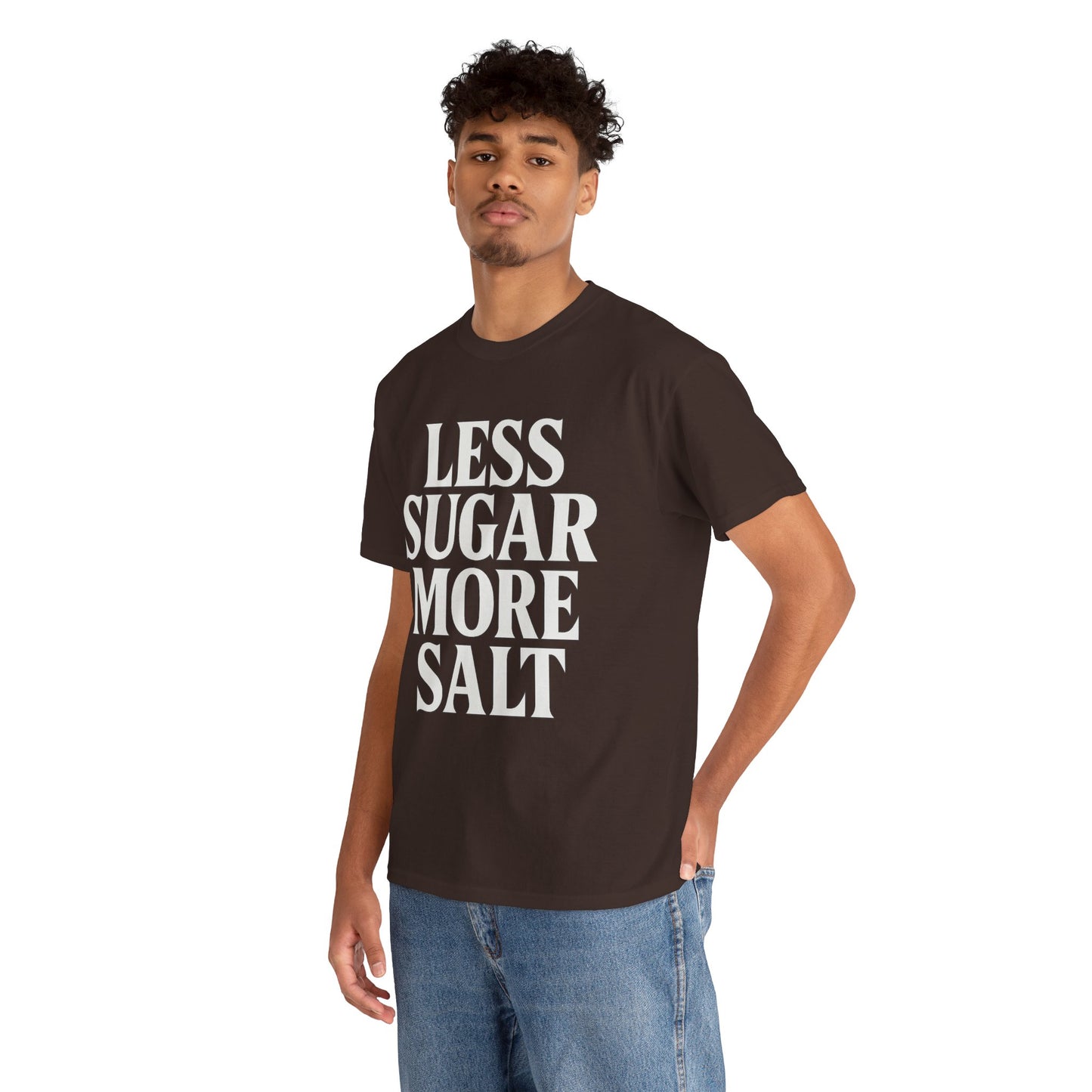 Less sugar more salt