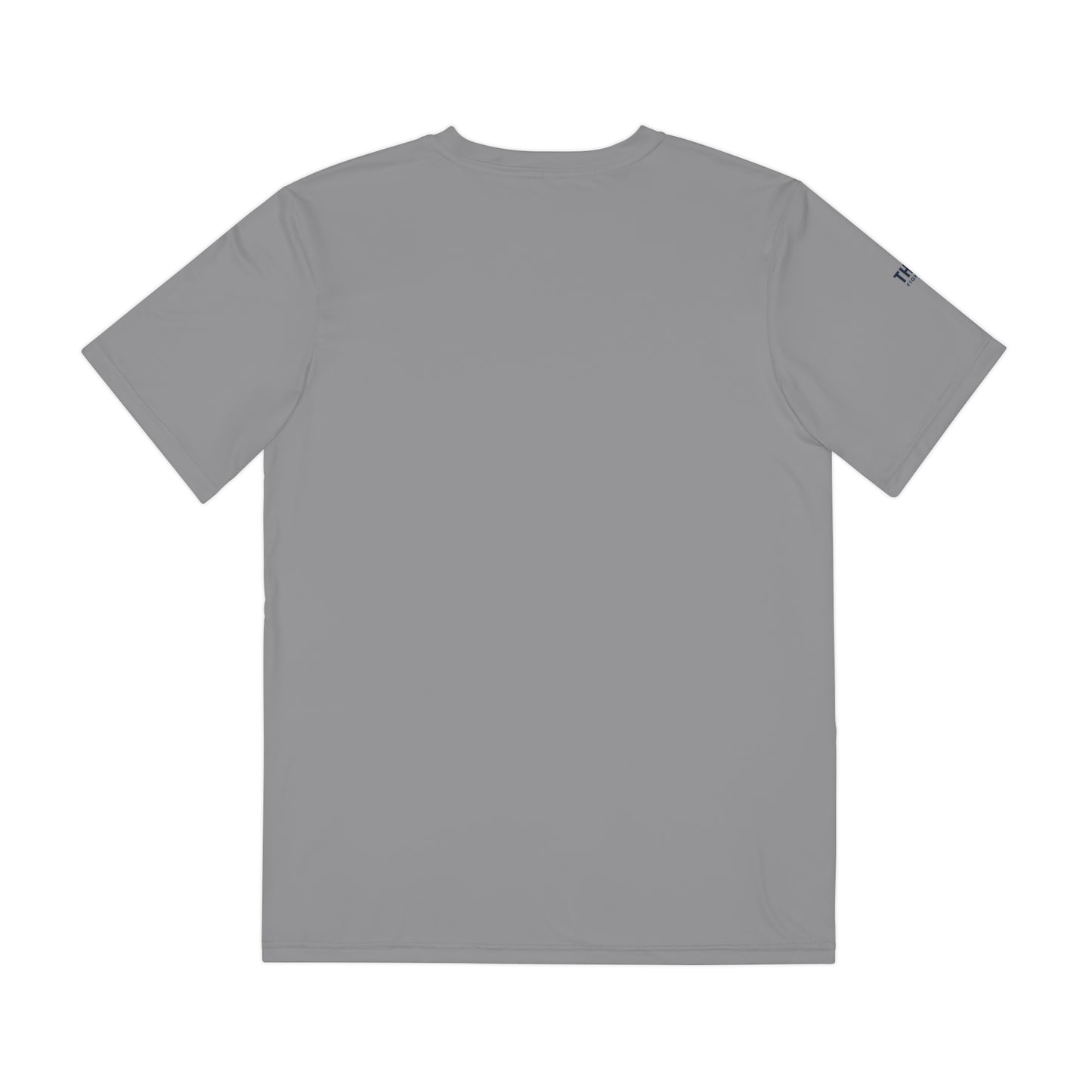 Men's Gray THEN Fight Co Tee, Performance, Workout, Running, Gym, Workout, Breathable