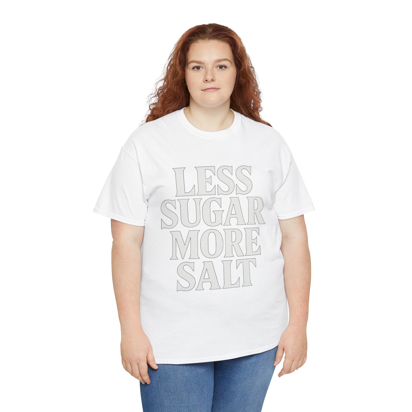 Less sugar more salt